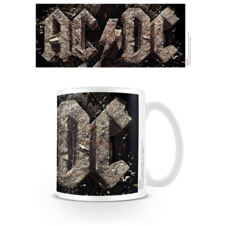 Taza Pyramid Rock Ac - DC Rock Or Bust