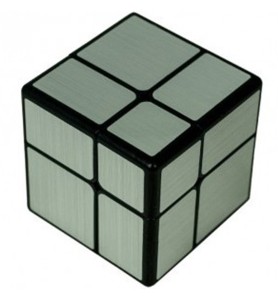 Cubo De Rubik Qiyi Mirror 2x2 Plata