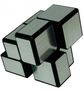 Cubo De Rubik Qiyi Mirror 2x2 Plata