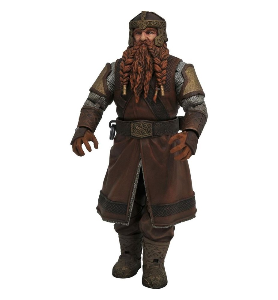 Figura Diamond Collection El Señor De Los Anillos Series 1 Re - Run Gimli 18cm