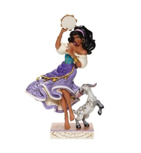 Figura Enesco Disney El Jorobado De Notre Dame Esmeralda & Djali