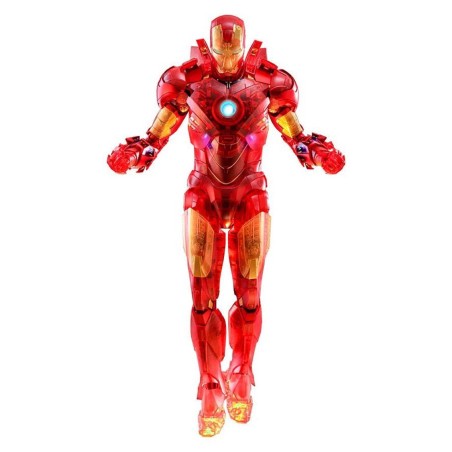 Figura Hot Toys Marvel Avengers Vengadores Iron Man 2 Mm 1 - 6 Iron Man Mark Iv Version Holografica 2020 Toy Fair Exclusivo 30 C