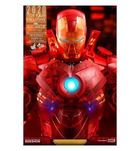 Figura Hot Toys Marvel Avengers Vengadores Iron Man 2 Mm 1 - 6 Iron Man Mark Iv Version Holografica 2020 Toy Fair Exclusivo 30 C