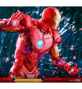 Figura Hot Toys Marvel Avengers Vengadores Iron Man 2 Mm 1 - 6 Iron Man Mark Iv Version Holografica 2020 Toy Fair Exclusivo 30 C