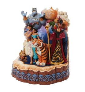 Figura Enesco Disney Aladdin Personajes Diorama Premium