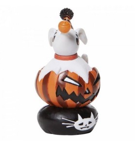 Figura Enesco Disney Pesadilla Antes De Navidad Zero Sobre Calabaza