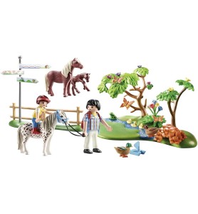 Playmobil Paseo En Poni