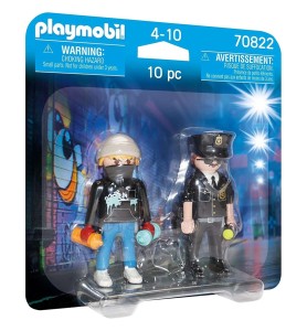 Playmobil Duo Pack Policia Y Vandalo