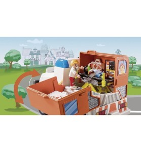 Playmobil Duck On Call Vehiculo De Emergencia Ambulancia