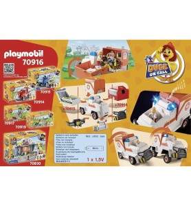 Playmobil Duck On Call Vehiculo De Emergencia Ambulancia