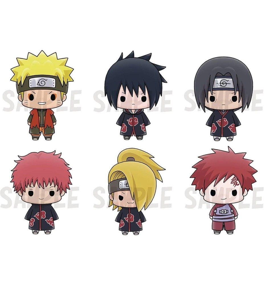 Figuras Megahouse Naruto Chokorin Mascot Set Vol. 2 6 Articulos