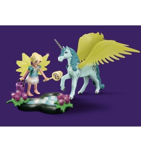 Playmobil Crystal Fairy Con Unicornio