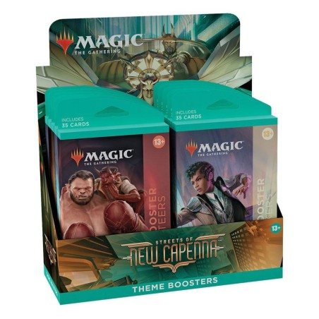 Juego De Cartas Caja De Sobres Wizards Of The Coast Magic The Gathering Streets Of New Capenna Theme Boosters (10) Inglés