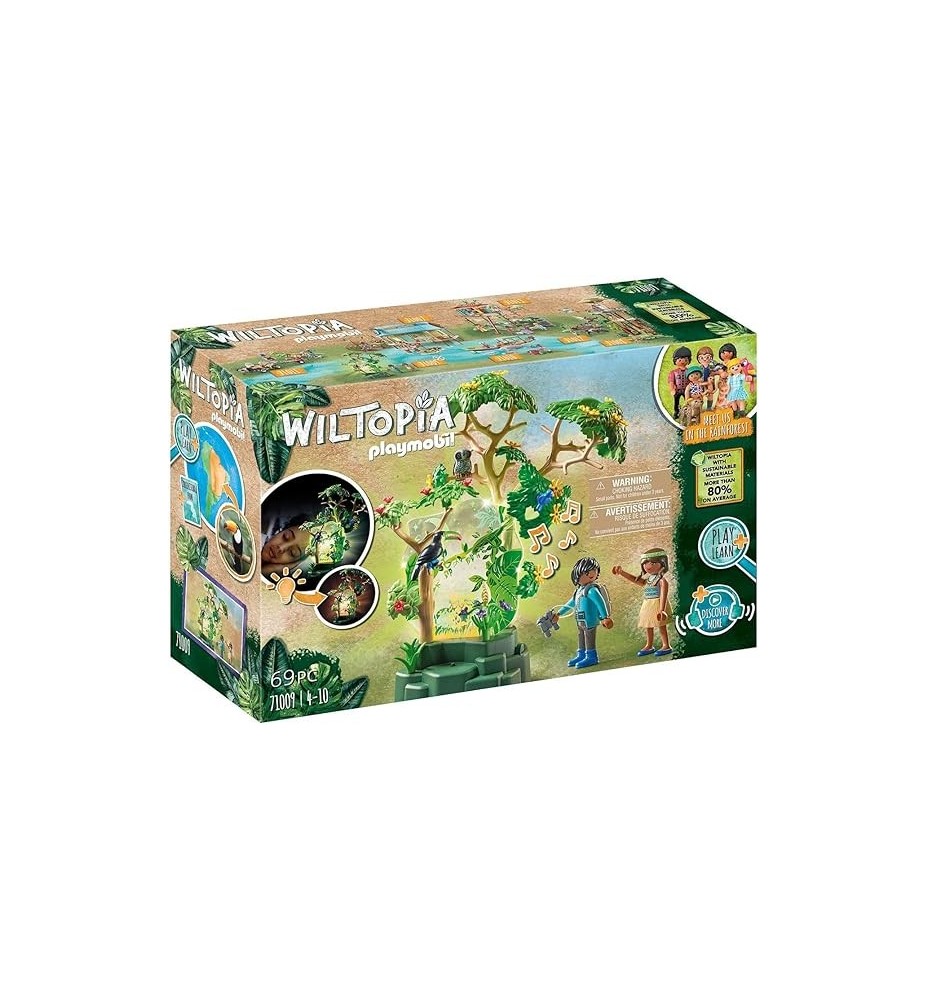 Playmobil Wiltopia Selva Tropical Con Louz Nocturna