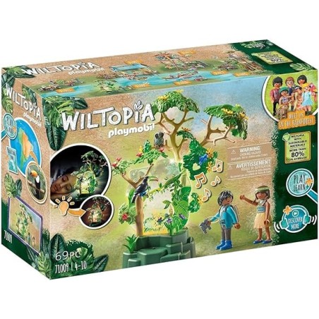 Playmobil Wiltopia Selva Tropical Con Louz Nocturna