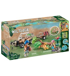 Playmobil Wiltopia Quad Rescate De Animales