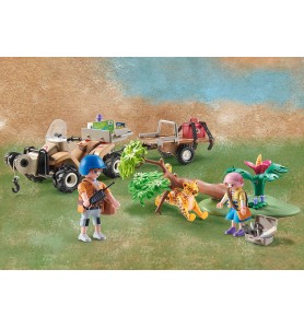 Playmobil Wiltopia Quad Rescate De Animales