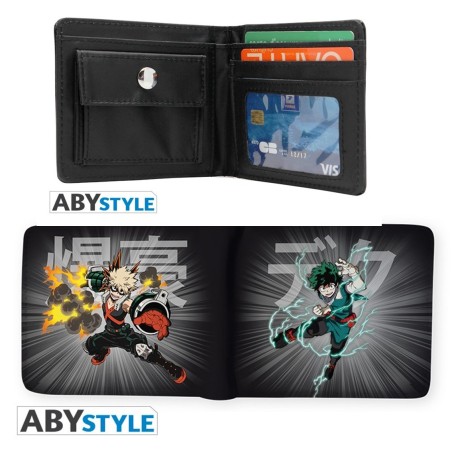 Cartera Abystyle My Hero Acdemia Izuku & Bakugo