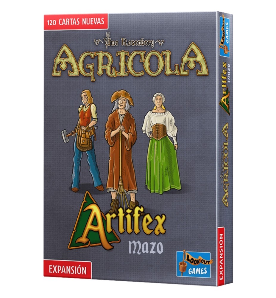 Juego De Mesa Agricola: Artifex Mazo Pegi 12