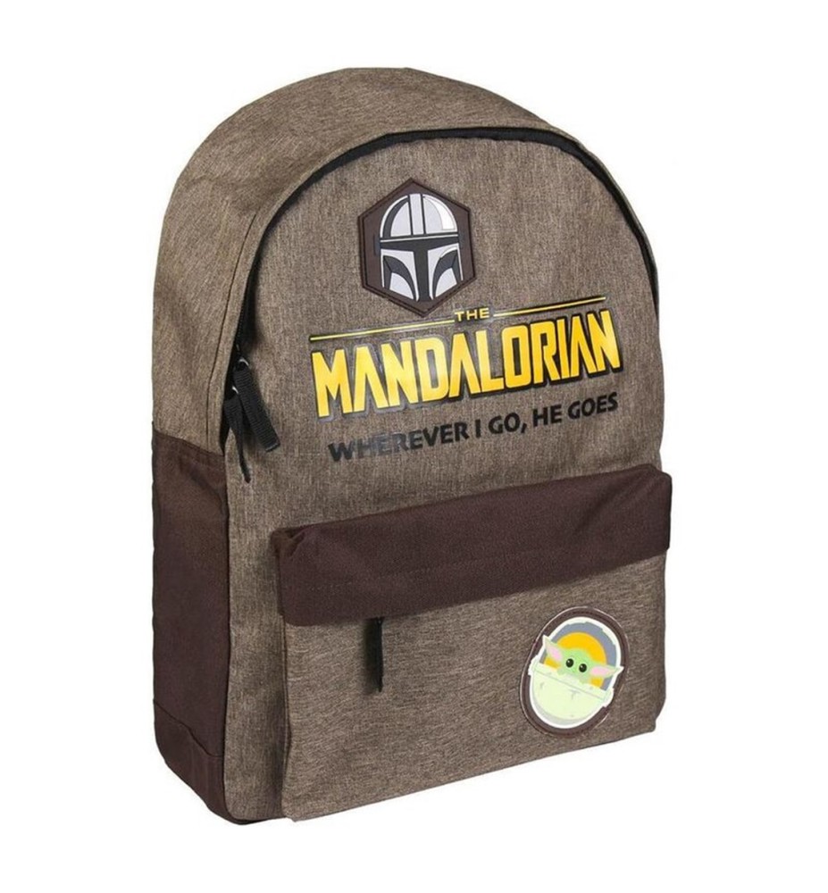 Mochila Casual Cerdá Star Wars The Mandalorian Wherever I Go He Goes