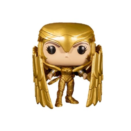 Funko Pop DC Wonder Woman 1984 Wonder Woman Traje Dorado Efecto Metalico Exclusivo 46659