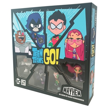 Juego De Mesa Teen Titans Go! Mayhem Pegi 10