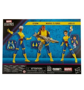 Figuras Hasbro Marvel Legends Series Xmen 60 Anv Marvels Forge -  Storm -  Jubilee