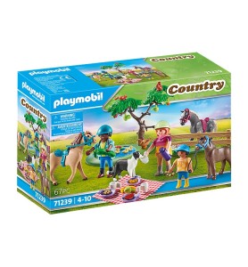 Playmobil Country -  Excursion Picnic Con Caballos