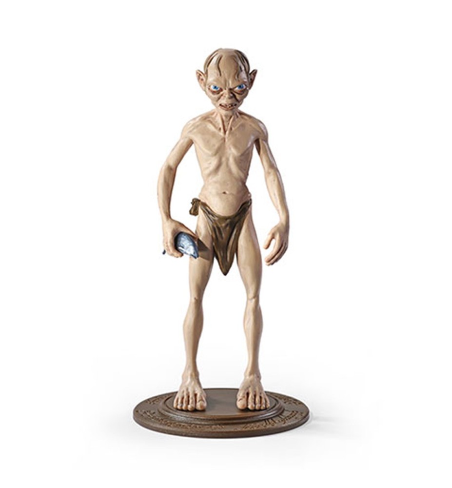 Figura The Noble Collection Bendyfigs El Señor De Los Anillos Gollum