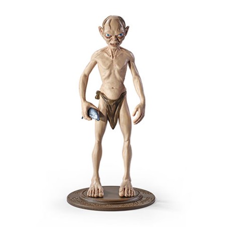 Figura The Noble Collection Bendyfigs El Señor De Los Anillos Gollum