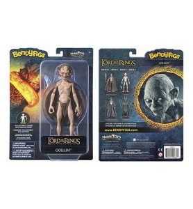 Figura The Noble Collection Bendyfigs El Señor De Los Anillos Gollum