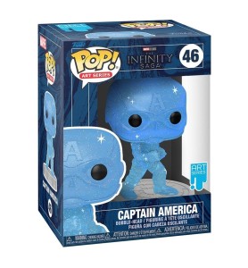 Funko Pop Marvel Infinity Saga Capitan America Gema Del Espacio 57614