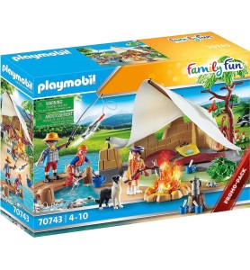 Playmobil Familia De Acampada