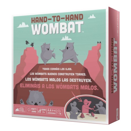 Juego De Mesa Hand To Hand Wombat Edad Recomendada 7 Años