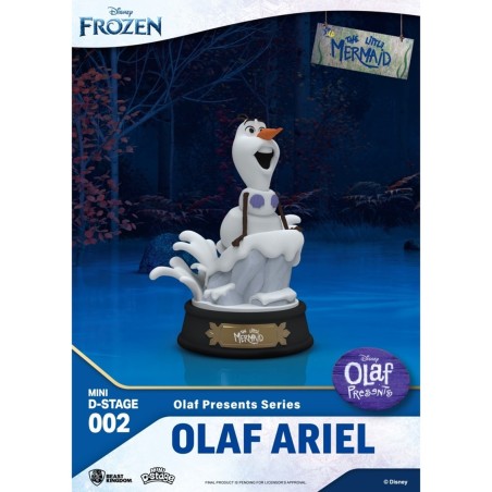 Figura Beast Kingdom Minidstage Disney Olaf Presenta Olaf