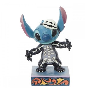 Figura Enesco Disney Stitch Traje De Esqueleto