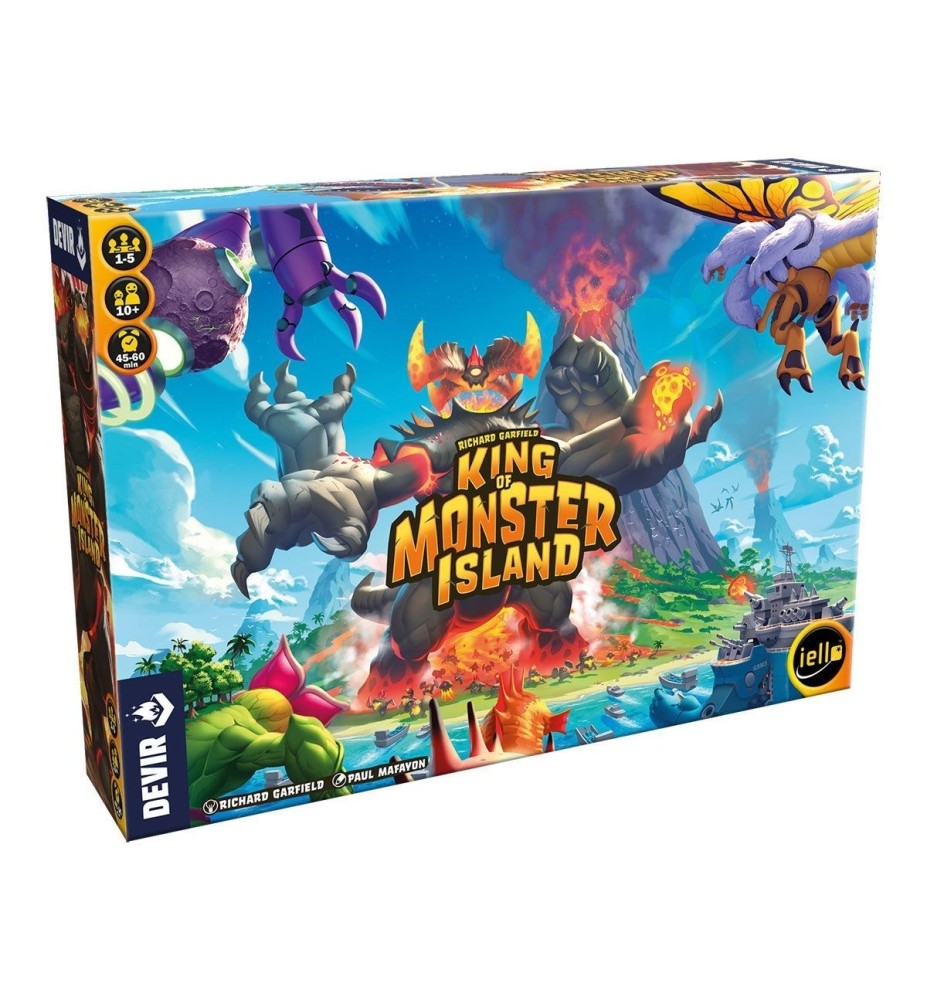 Juego De Mesa King Of Monster Island