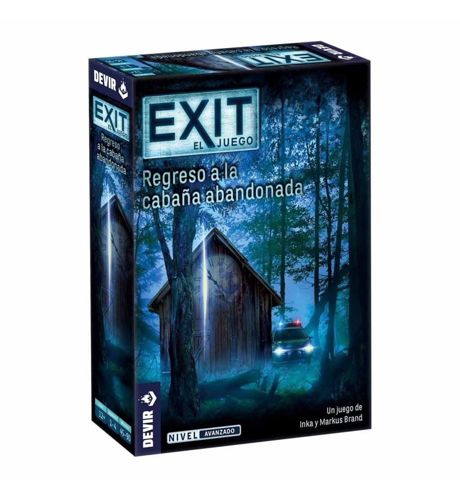 Juego De Mesa Devir Exit Regreso A La Cabaña Abandonada