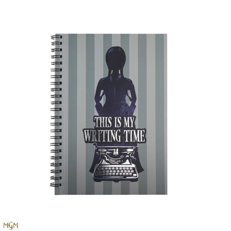 Libreta Cinereplicas Wednesday Addams This Is My Writing Time