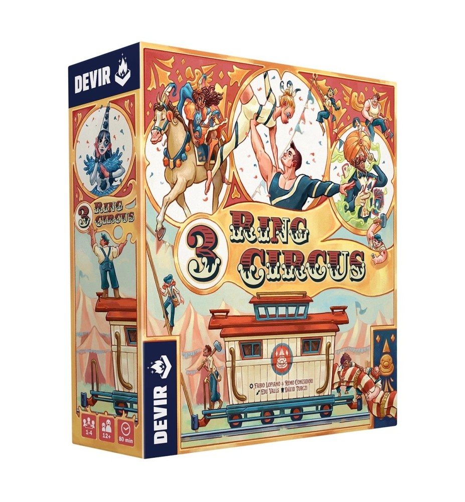 Juego De Mesa Devir 3 Ring Circus