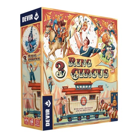 Juego De Mesa Devir 3 Ring Circus