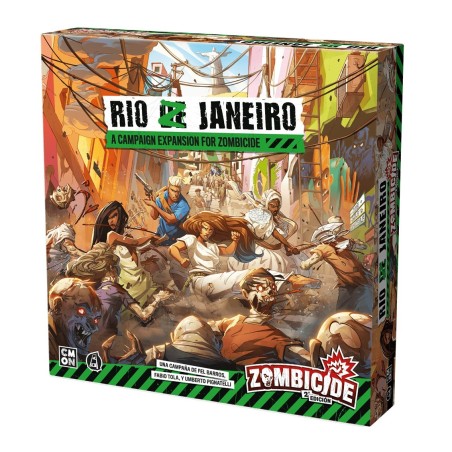 Juego De Mesa Zombicide 2e Rio Z Janeiro Edad Recomendada 14 Años