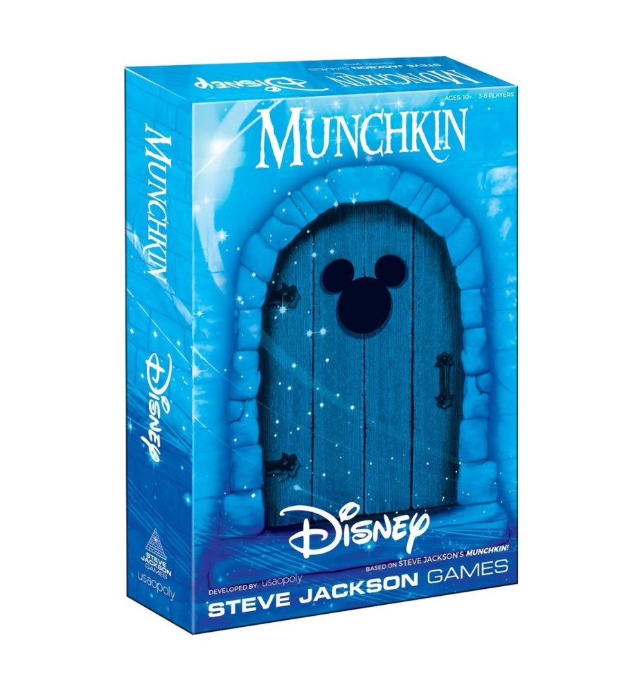 Juego De Mesa Munchkin Disney Edition Edad Recomendada 10 Años (ingles)