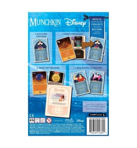 Juego De Mesa Munchkin Disney Edition Edad Recomendada 10 Años (ingles)