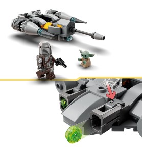 Lego Star Wars The Mandalorian Microfighter Caza Estelar N - 1