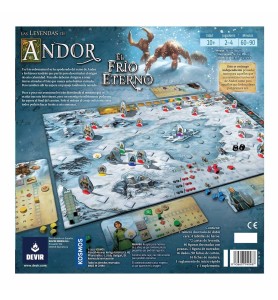 Juego De Mesa Devir Las Leyendas De Andor -  El Frío Eterno