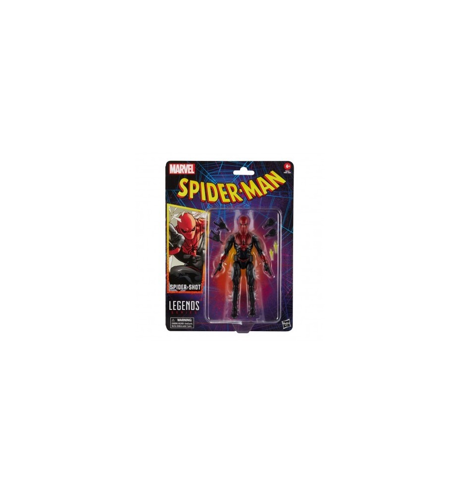 Figura Hasbro Marvel Legends Series Spider - Man Spider - Shot