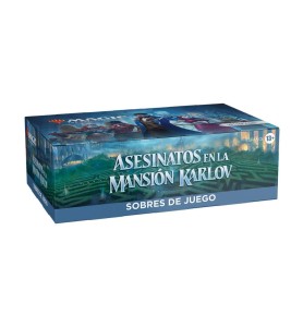 Caja De Sobres Magic The Gathering Sobres De Juego Asesinatos En La Mansión Karlov Español