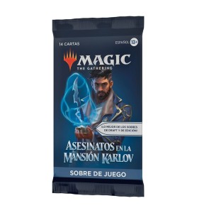 Caja De Sobres Magic The Gathering Sobres De Juego Asesinatos En La Mansión Karlov Español