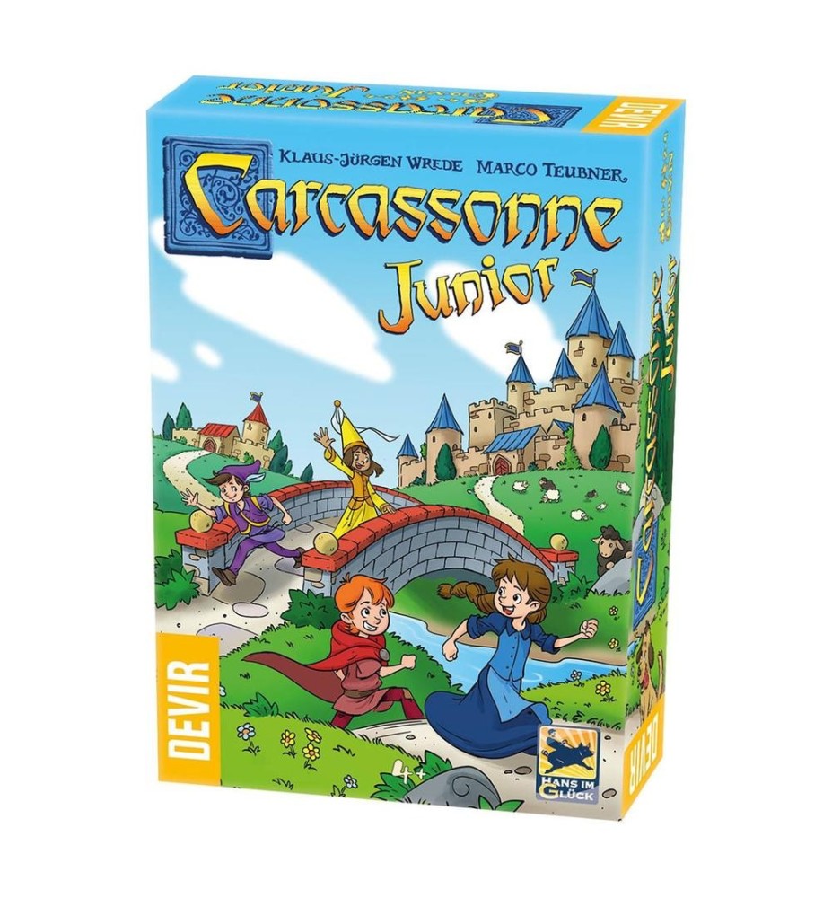 Juego De Mesa Devir Carcassonne Junior (trilingüe)